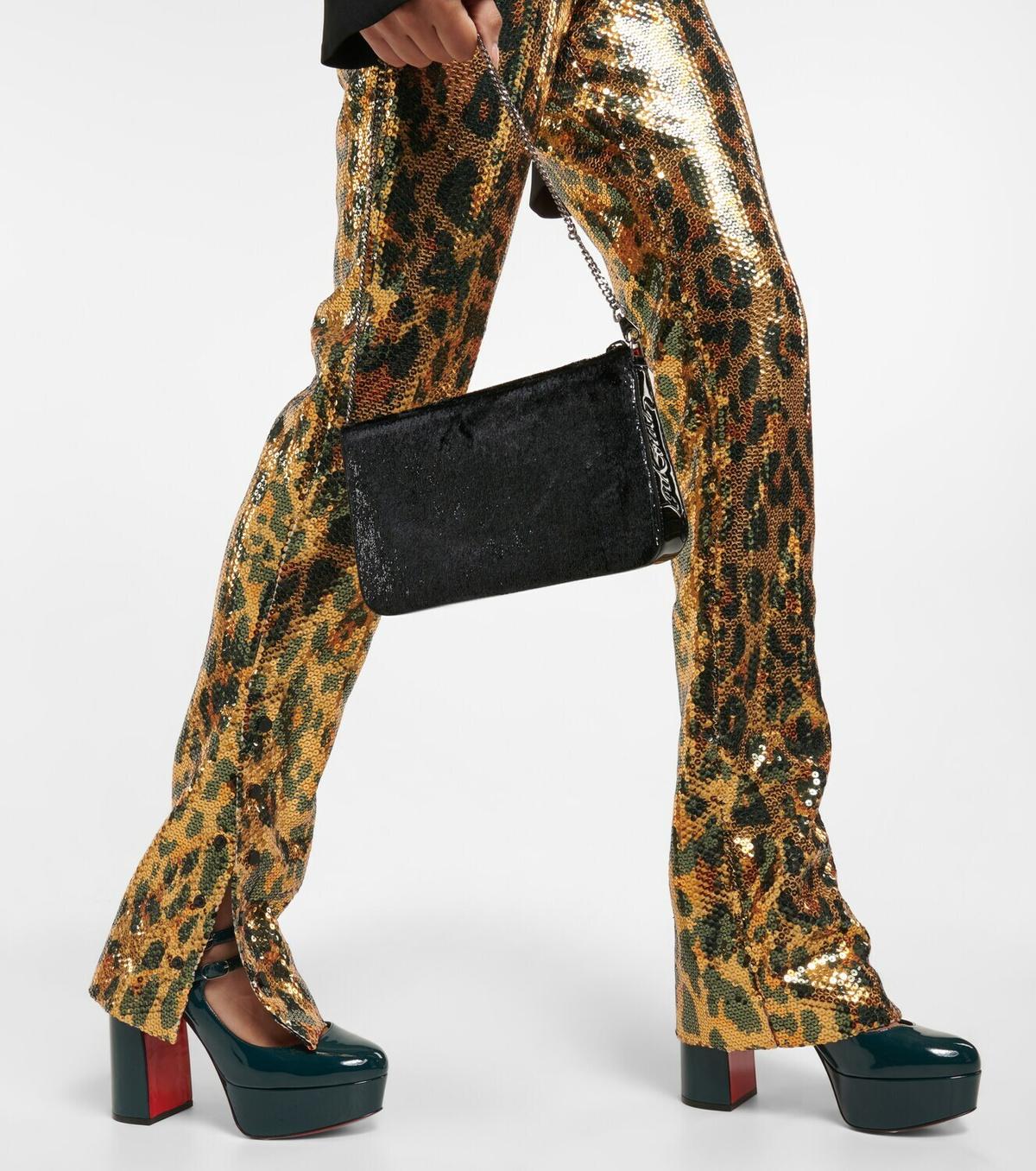 CHRISTIAN LOUBOUTIN charol petróleo MOVIDA MARY-JANE Zapatos 37 en venta 5