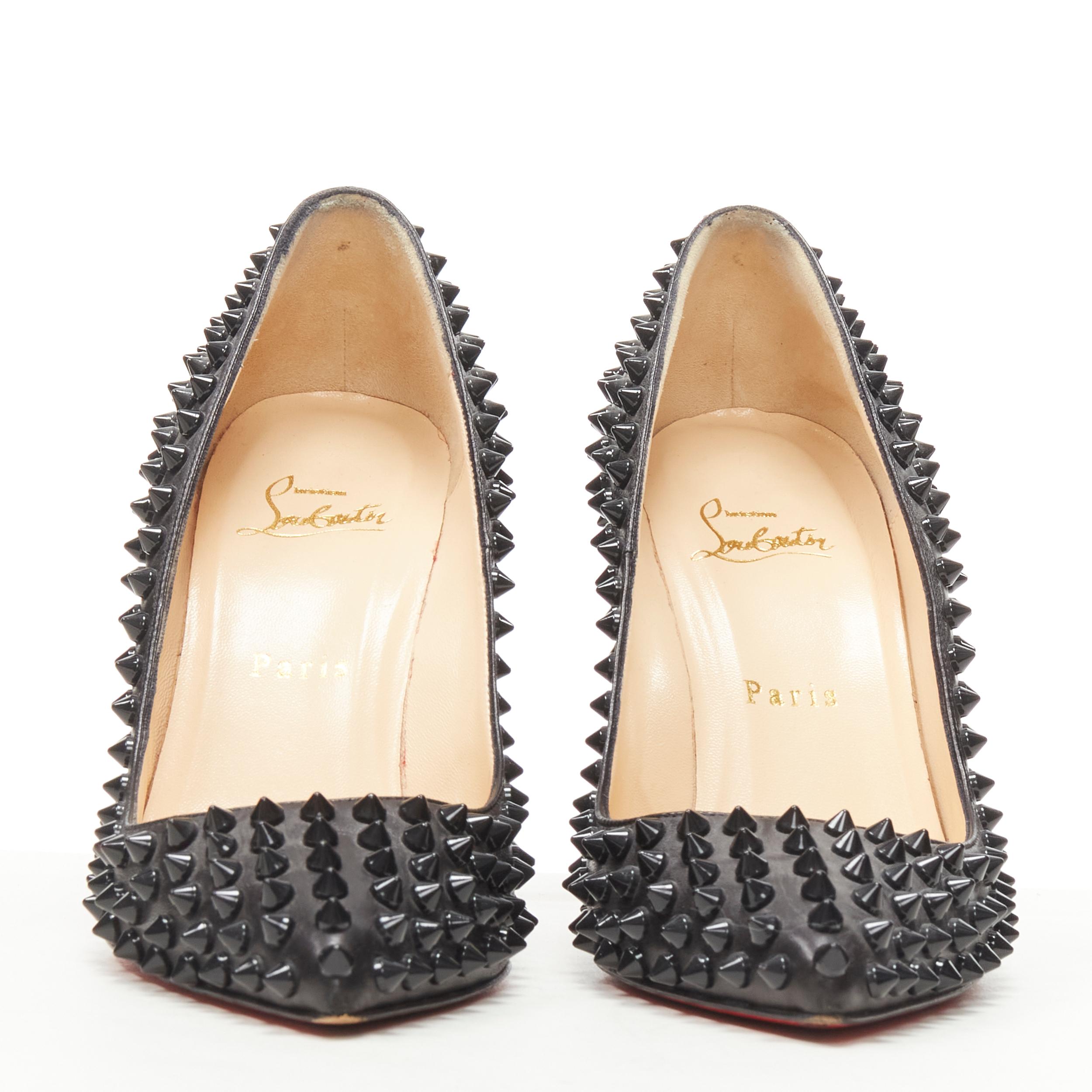 christian louboutin studded heels