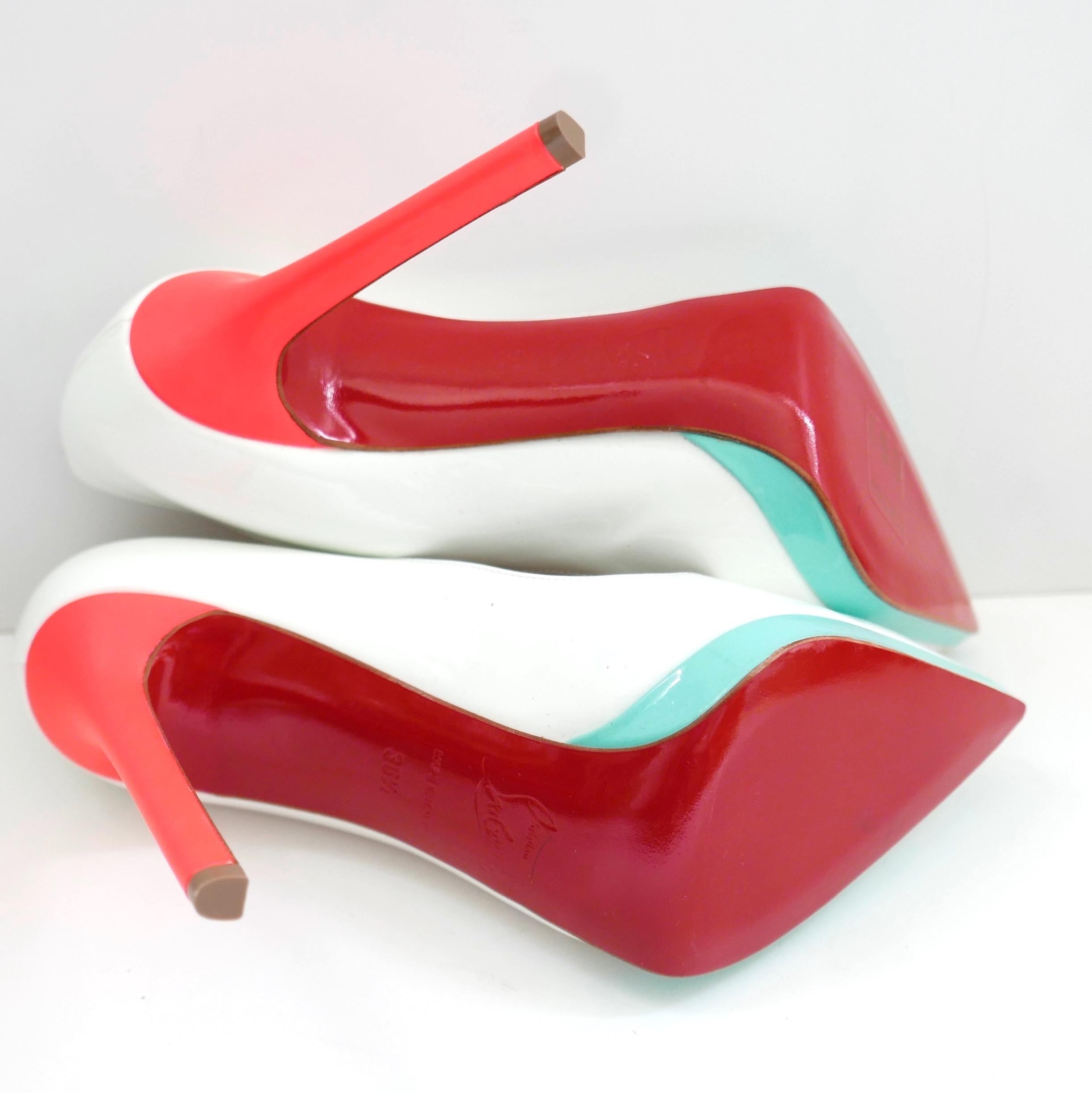 Women's Christian Louboutin Pigalle Plato heels For Sale