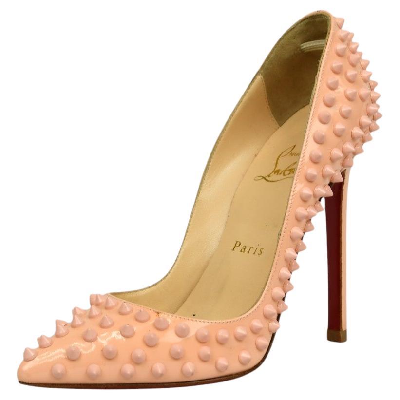 Christian Louboutin Pigalle Spiked Heels  Size 6 US