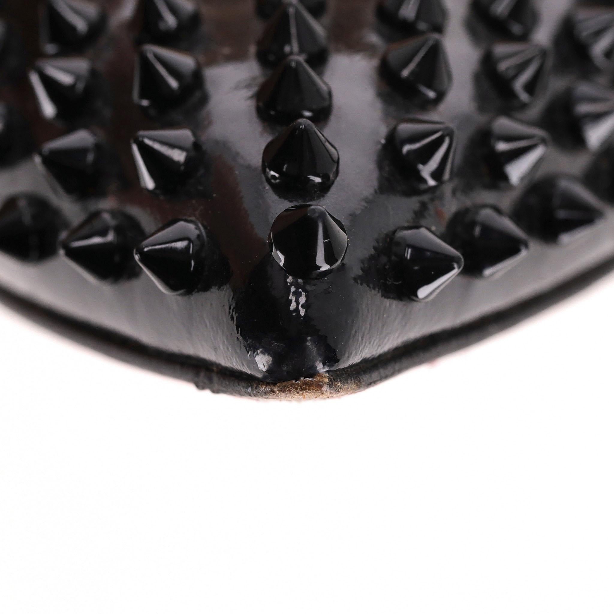 Christian Louboutin Pigalle Spikes Patent Leather Pumps 2