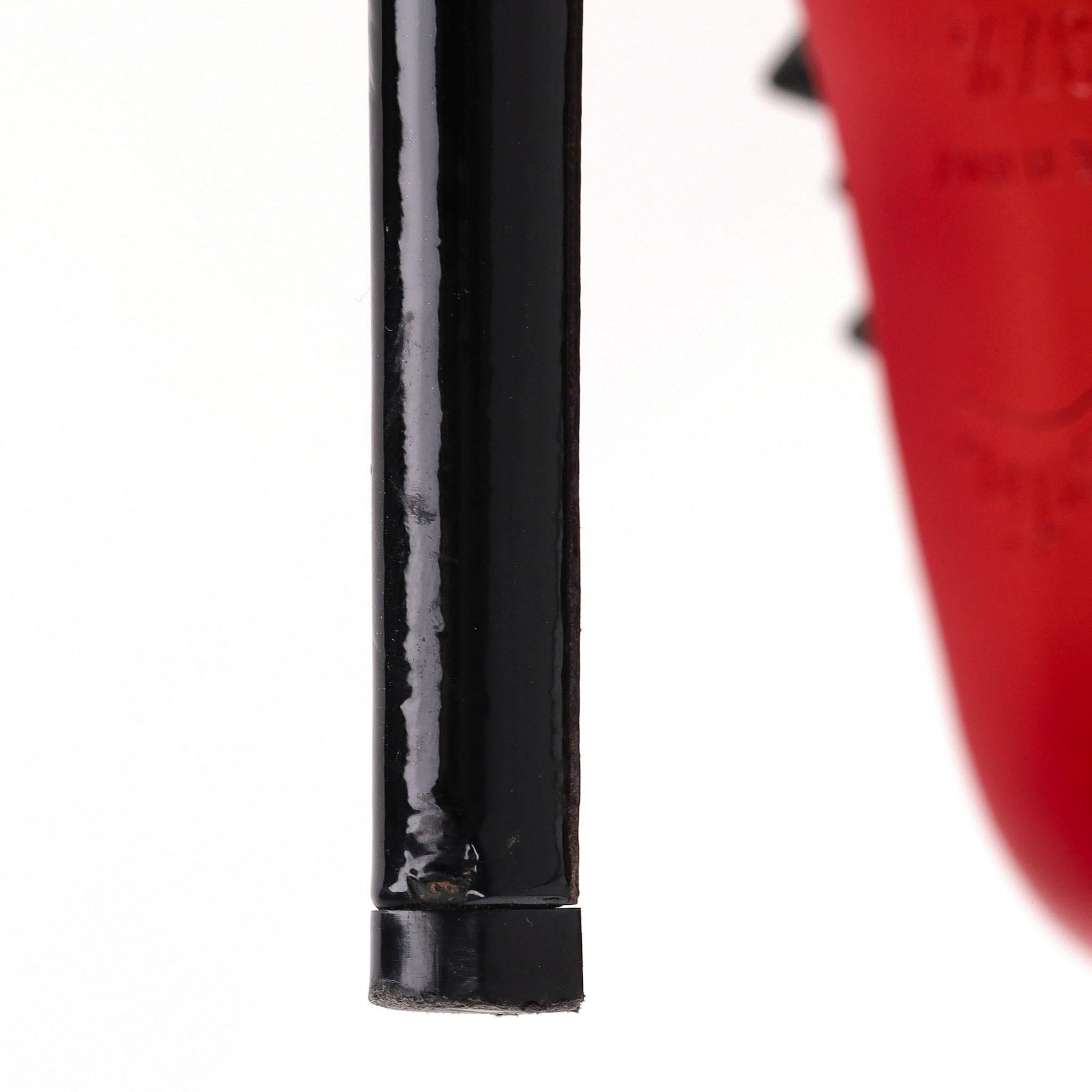 Christian Louboutin Pigalle Spikes Patent Leather Pumps 4