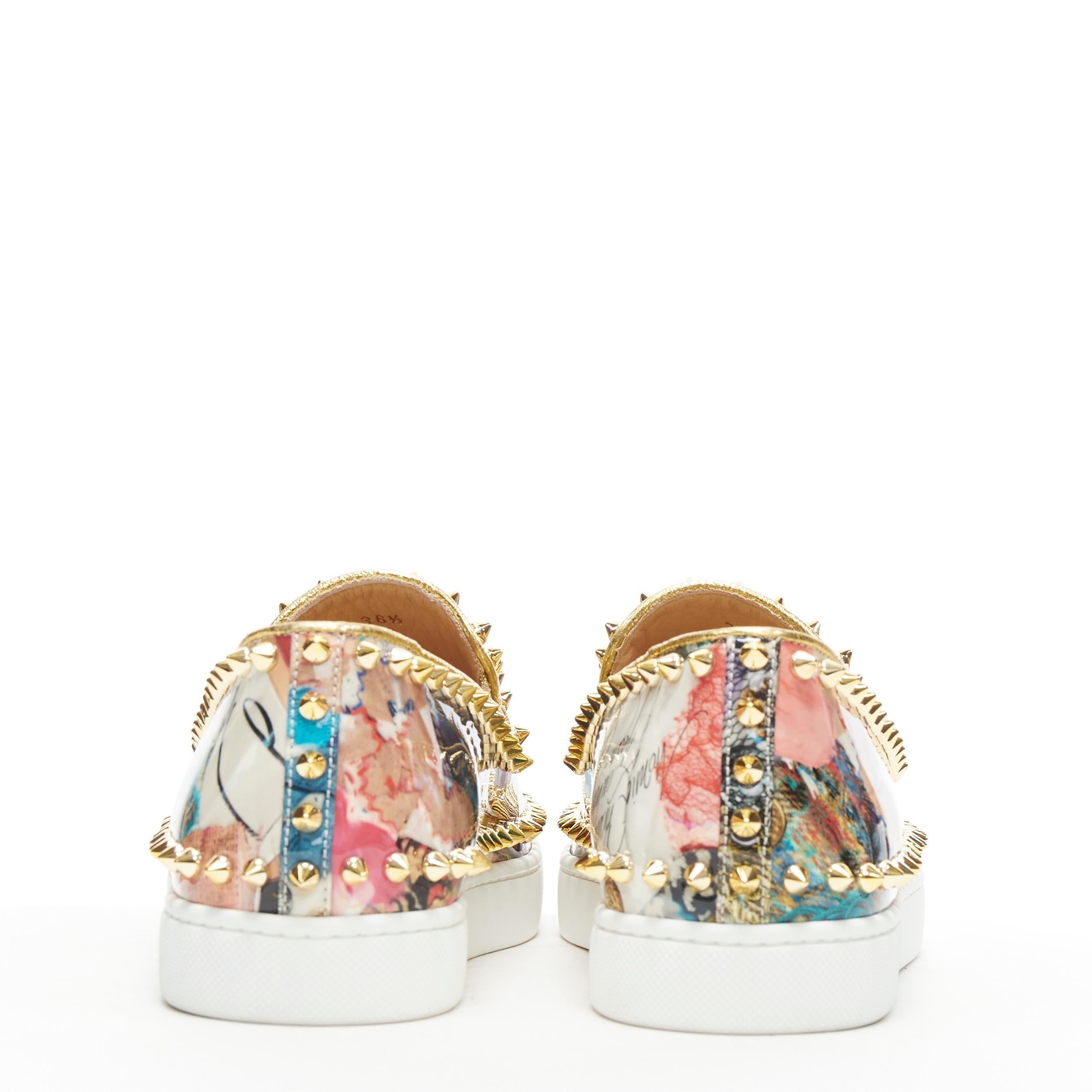 christian louboutin pik pik sneakers