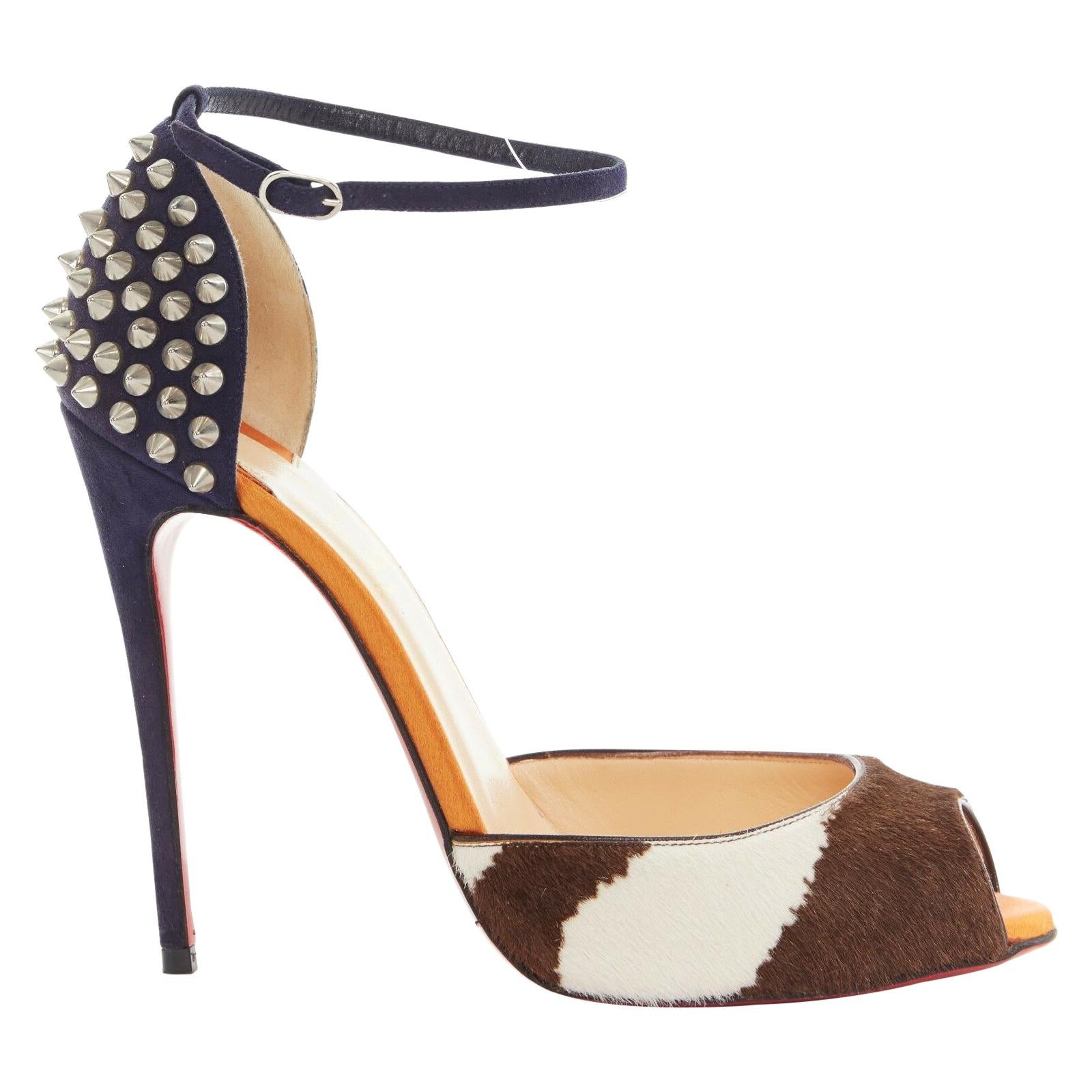 christian louboutin ankle strap heels