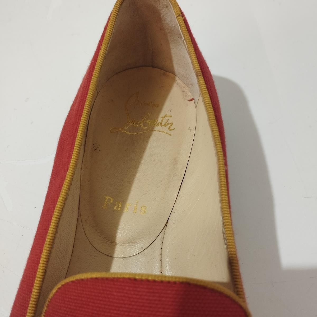 Christian Louboutin Pineapple Slippers IT 37, 5 For Sale 1