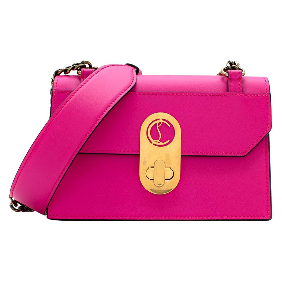 CHRISTIAN LOUBOUTIN: Paloma leather wallet bag - Blue | Christian Louboutin  crossbody bags 3235211 online at GIGLIO.COM