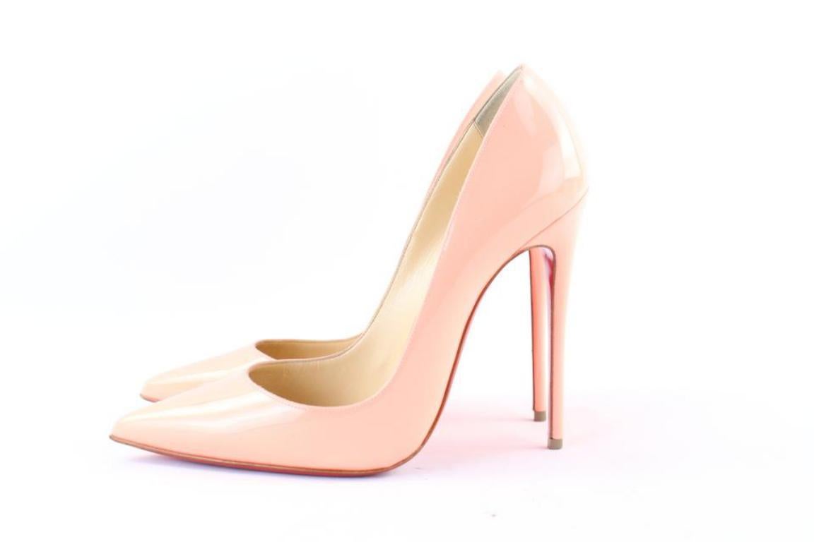 Christian Louboutin Pink Flamingo So Kate 120 2clr1115 Sandals For Sale 1