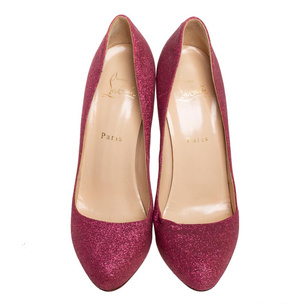 pink red bottom heels
