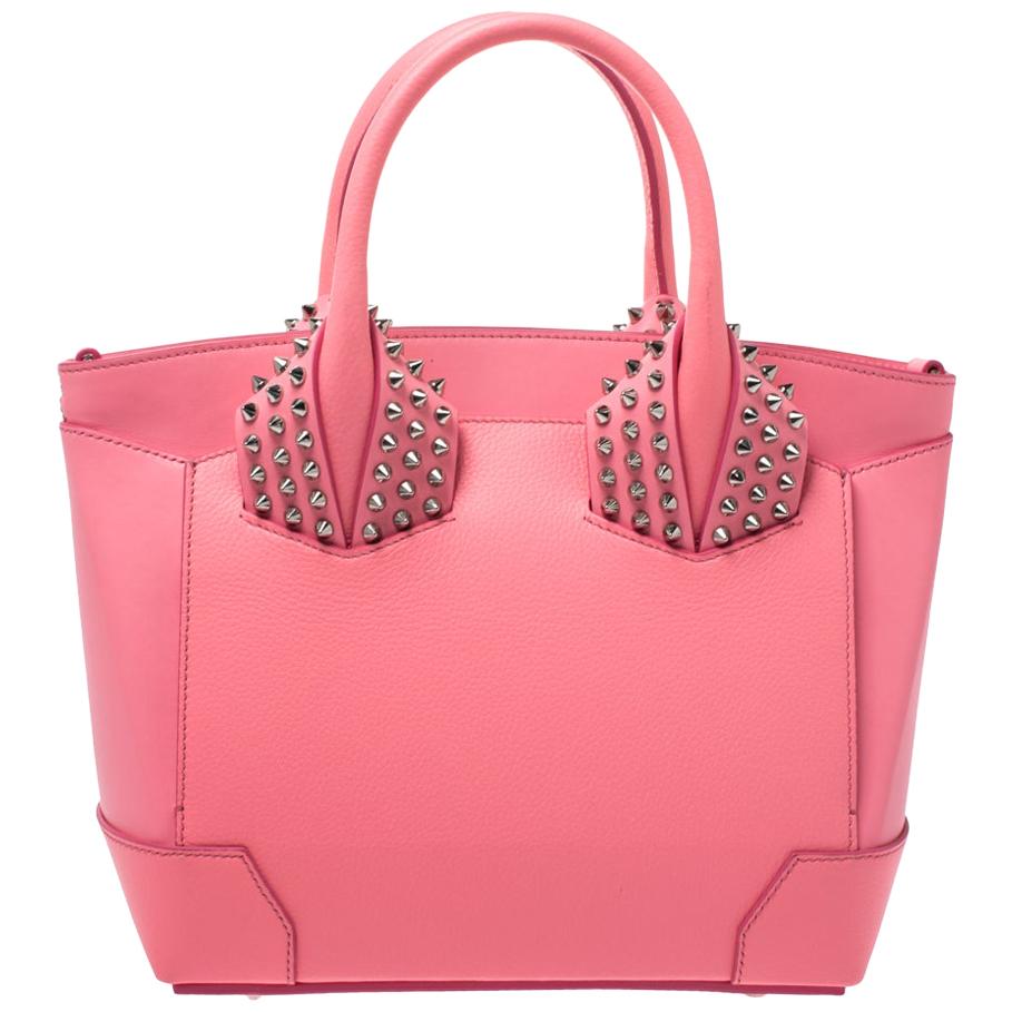 Christian Louboutin Pink Leather Small Eloise Satchel