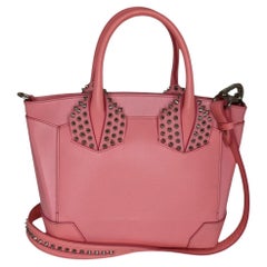 Christian Louboutin Pink Leather Small Eloise Satchel