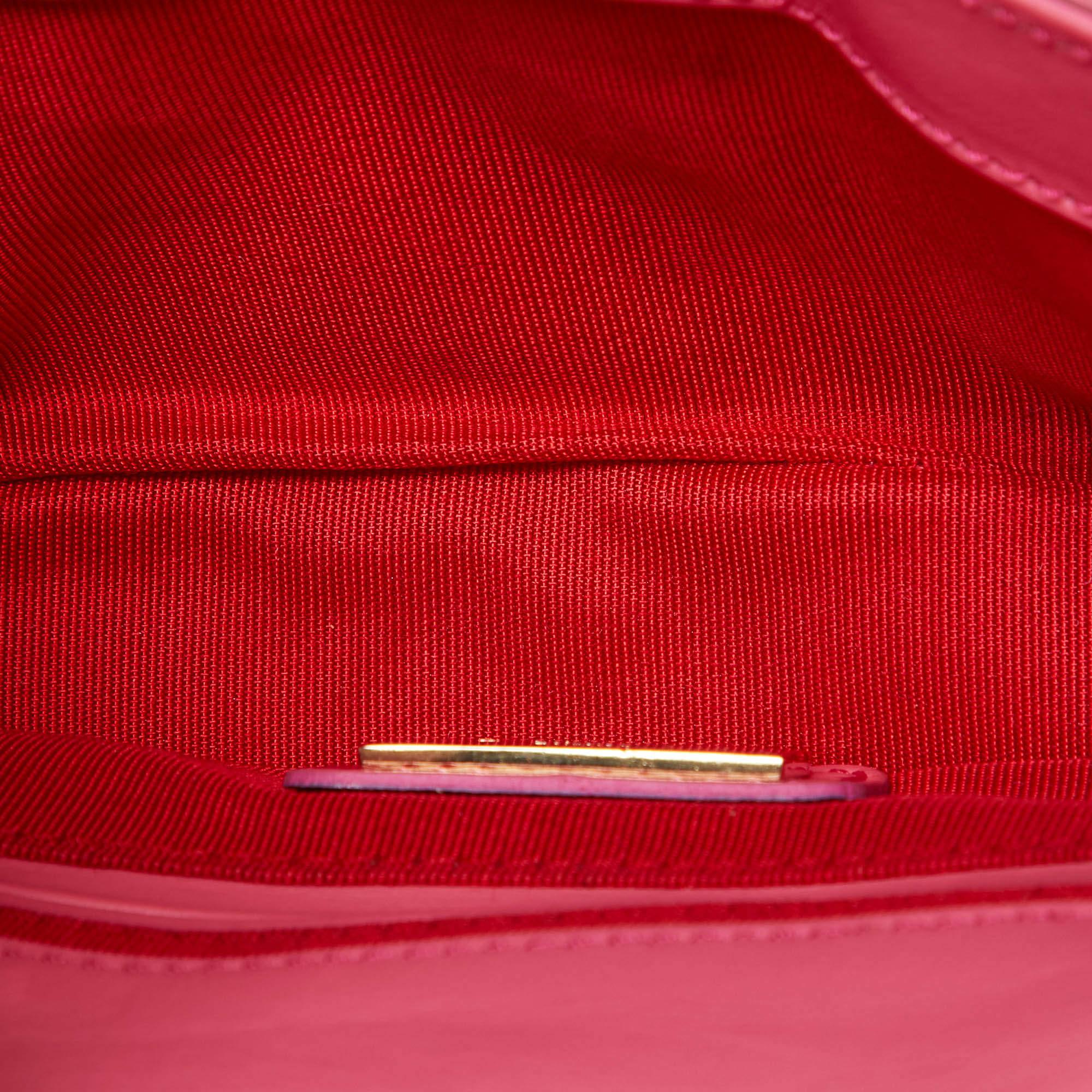 Christian Louboutin Pink Leather Sweet Charity Crossbody Bag 4
