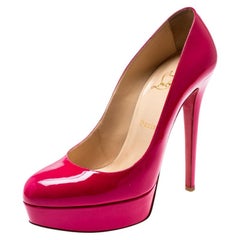 hot chick louboutin shoes pink