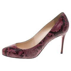 Christian Louboutin escarpins Fifi roses taille 38