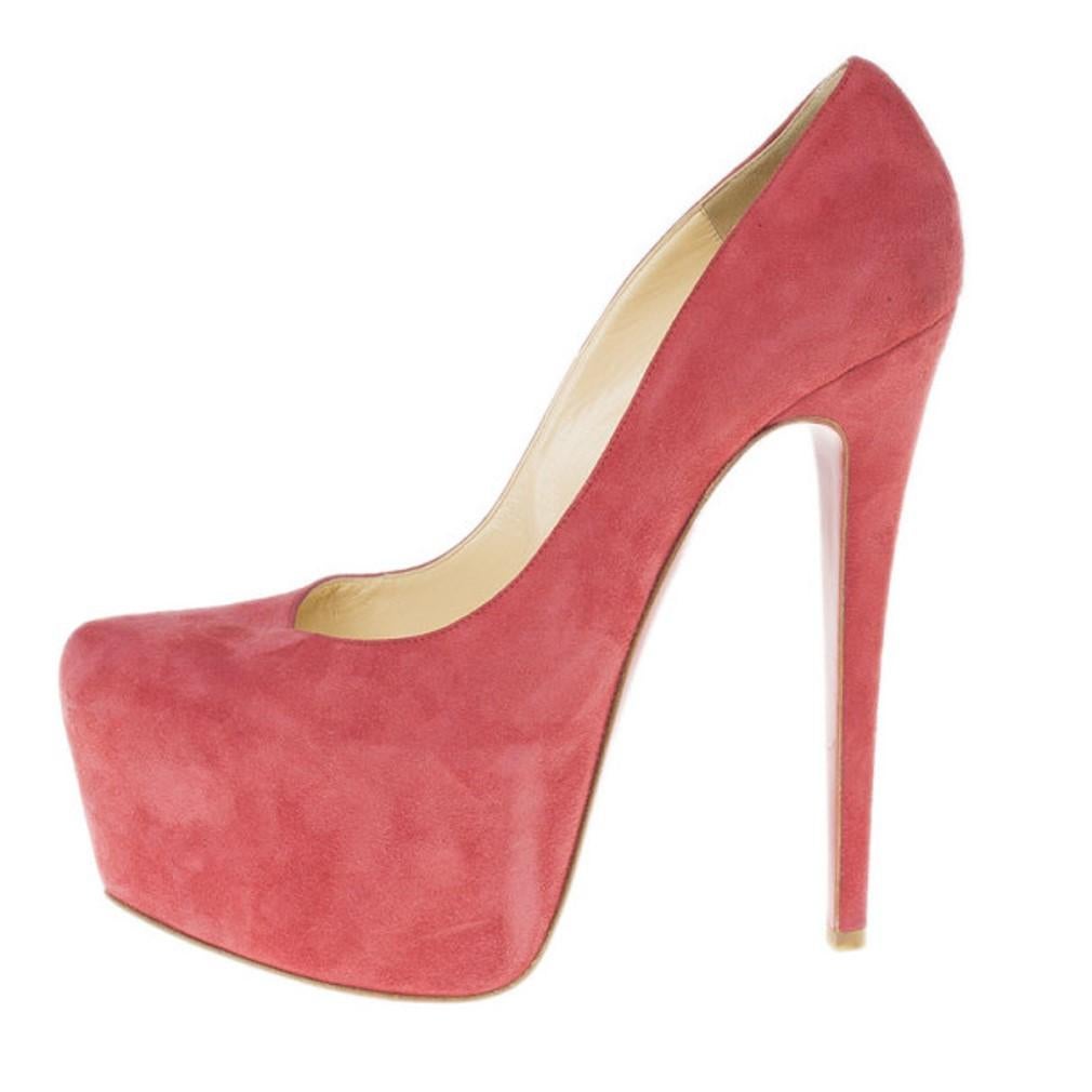 pink suede christian louboutin