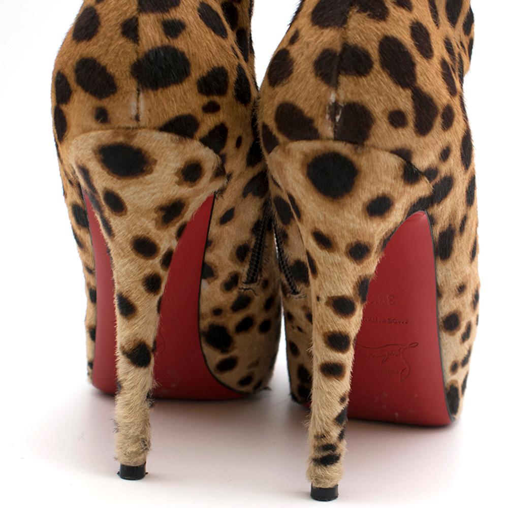 christian louboutin heels leopard
