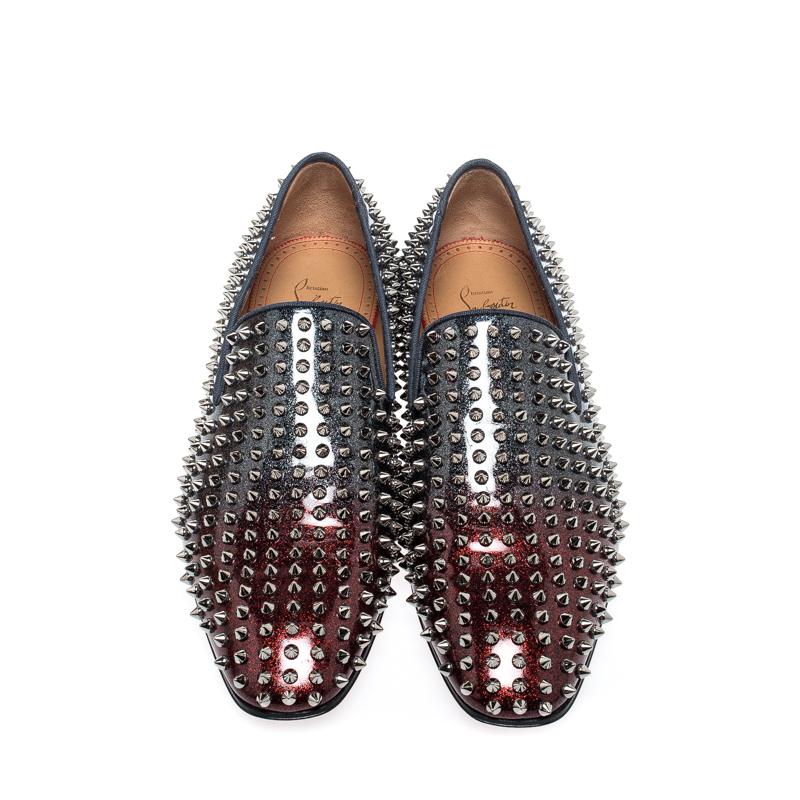 christian louboutin dandelion spikes loafers