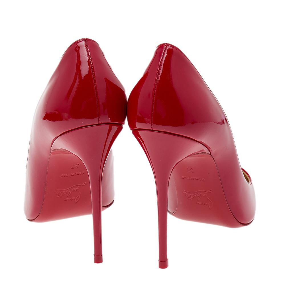 christian louboutin heels red