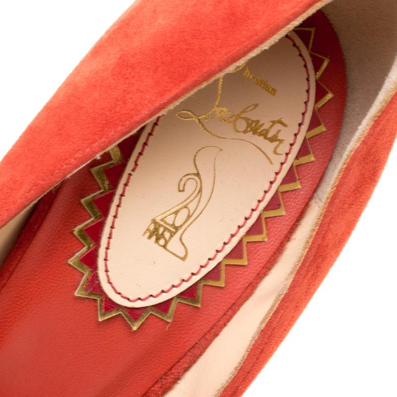 Christian Louboutin Red Suede Rose Lady Gres 20th Anniversary Capsule Collection 3