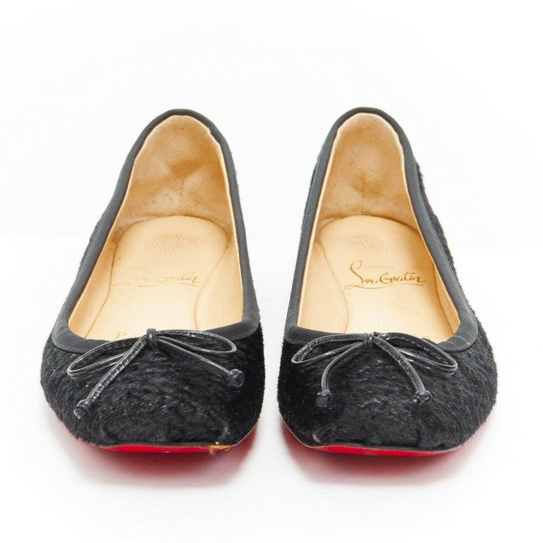used louboutin flats
