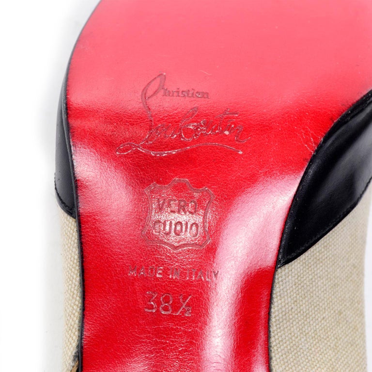 two tone slingback heels