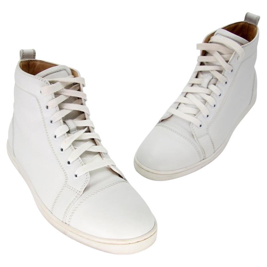 Christian Louboutin Signature 8.5 Calf Leather Sneak, Flat Sneakers CL-0923P-0001