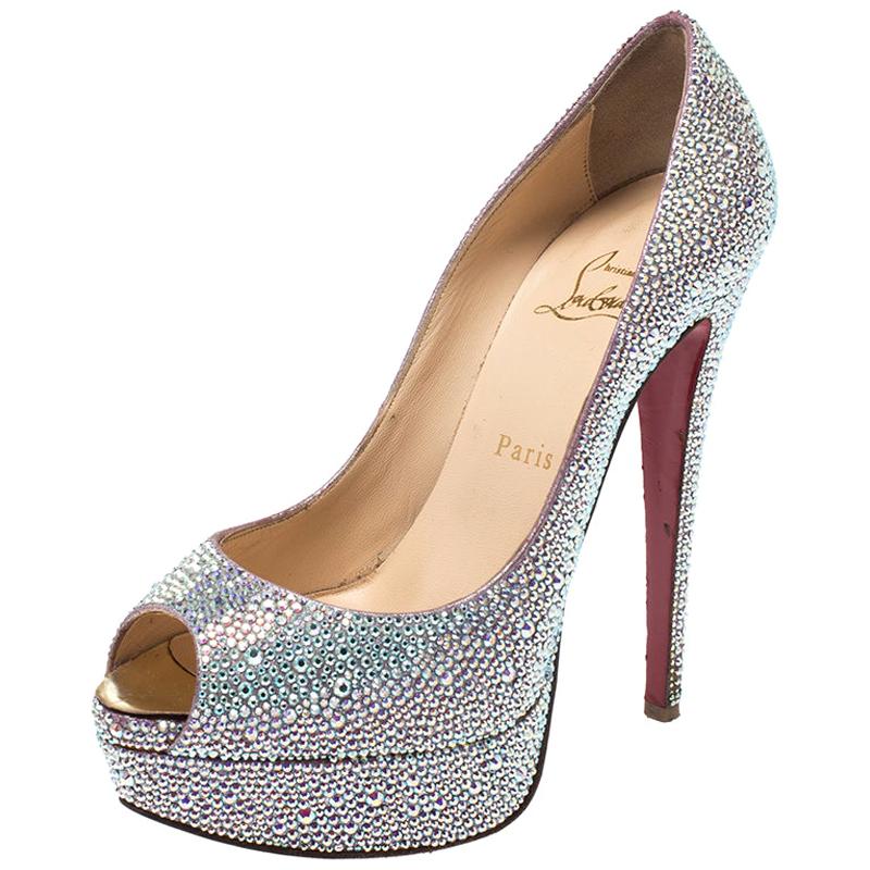 crystal christian louboutin