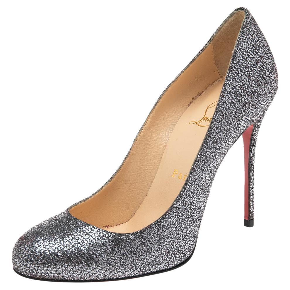Christian Louboutin Pigalle 100 Camouflage-Print Metallic Suede Pumps ...