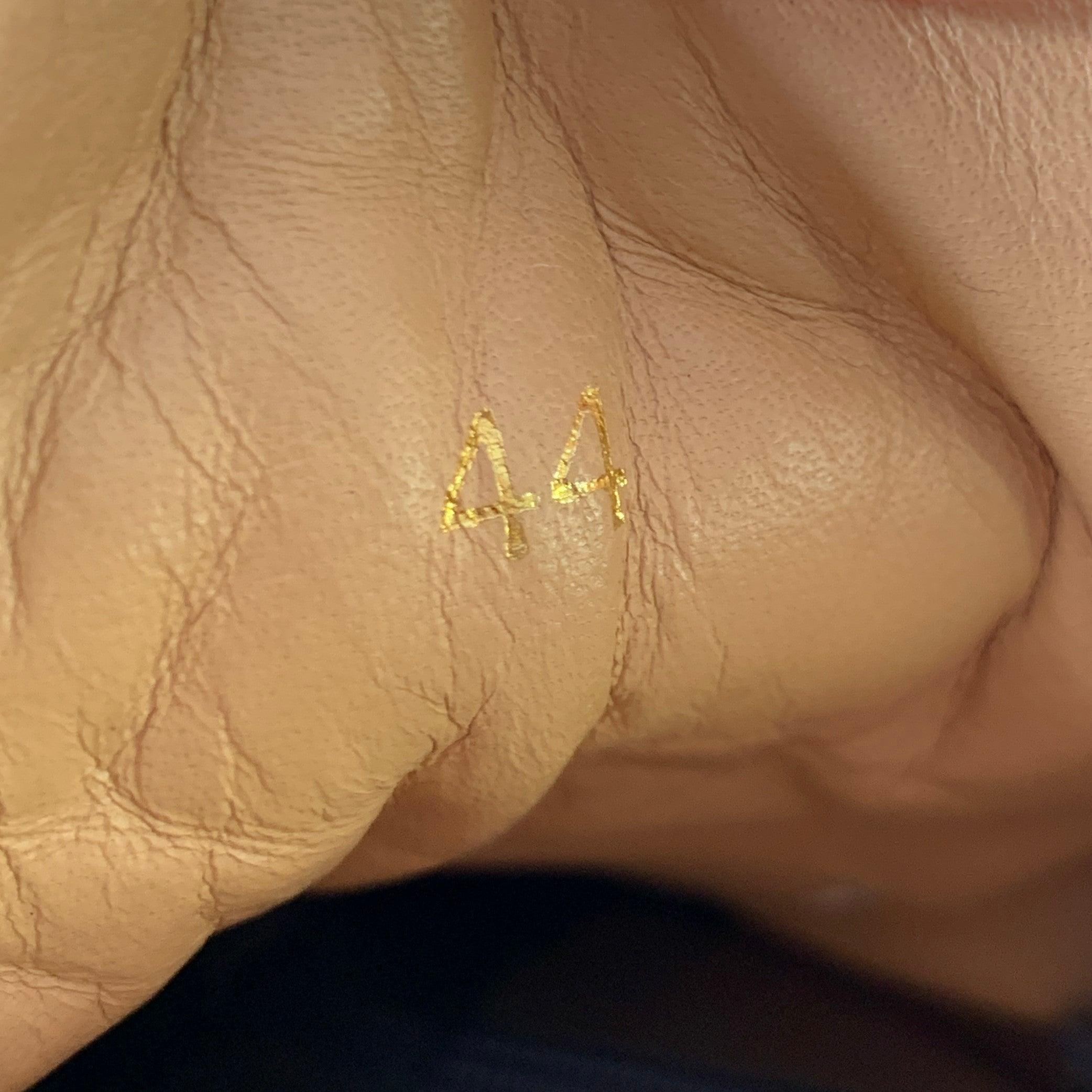 CHRISTIAN LOUBOUTIN Size 11 Rantulow Orlato Grey Slate Pebble Grain Leather Low Top Sneakers 3