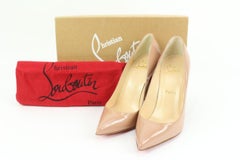 Christian Louboutin Size 36.5 Nude Pigalle Follies Heels 79cl317s