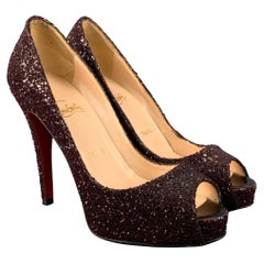 Louis Vuitton red bottoms peep toe heels for Sale in Plano, TX