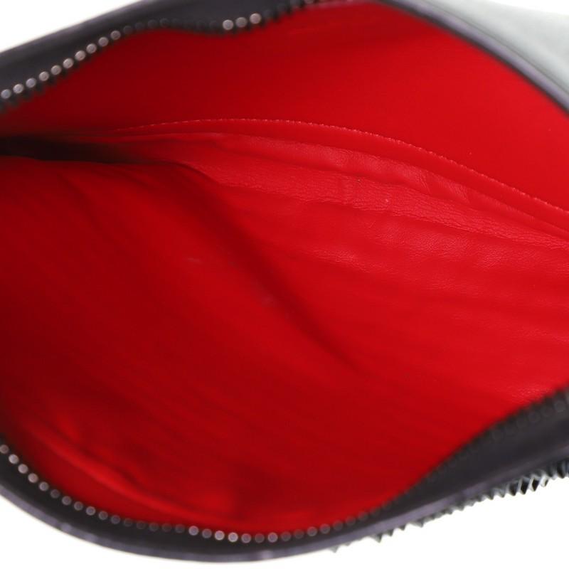 Women's or Men's Christian Louboutin Skypouch Crossbody Studded Leather