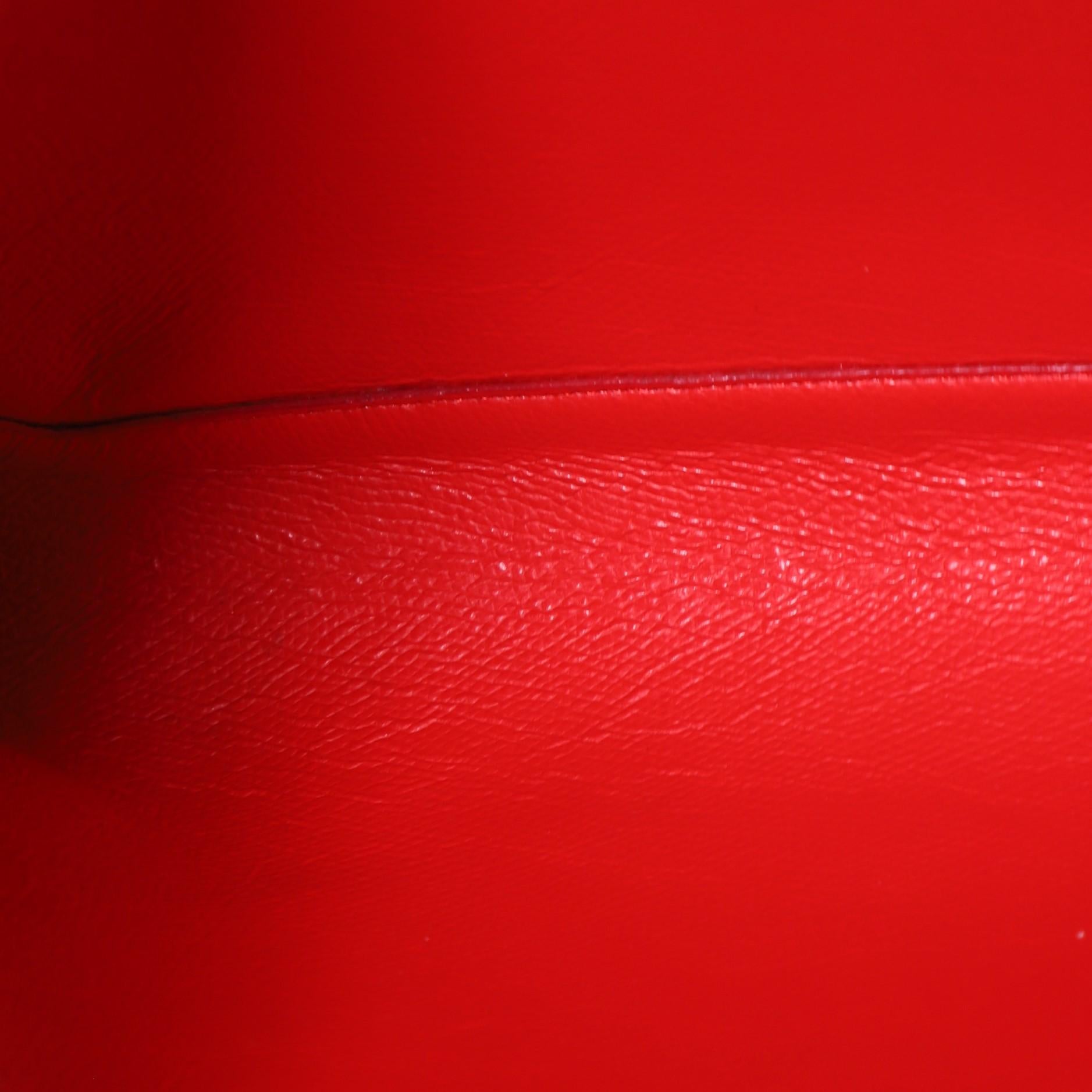 Women's or Men's Christian Louboutin Skypouch Wristlet Clutch Degrade Monogram Printed Leather