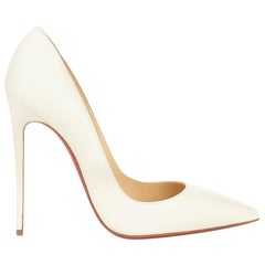 Christian Louboutin So Kate 120 Leather Pumps