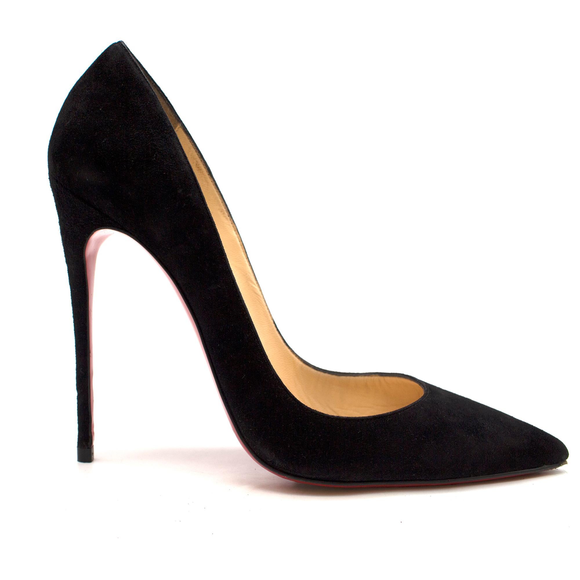 Christian Louboutin So Kate 120mm suede pumps US 8 im Angebot 2