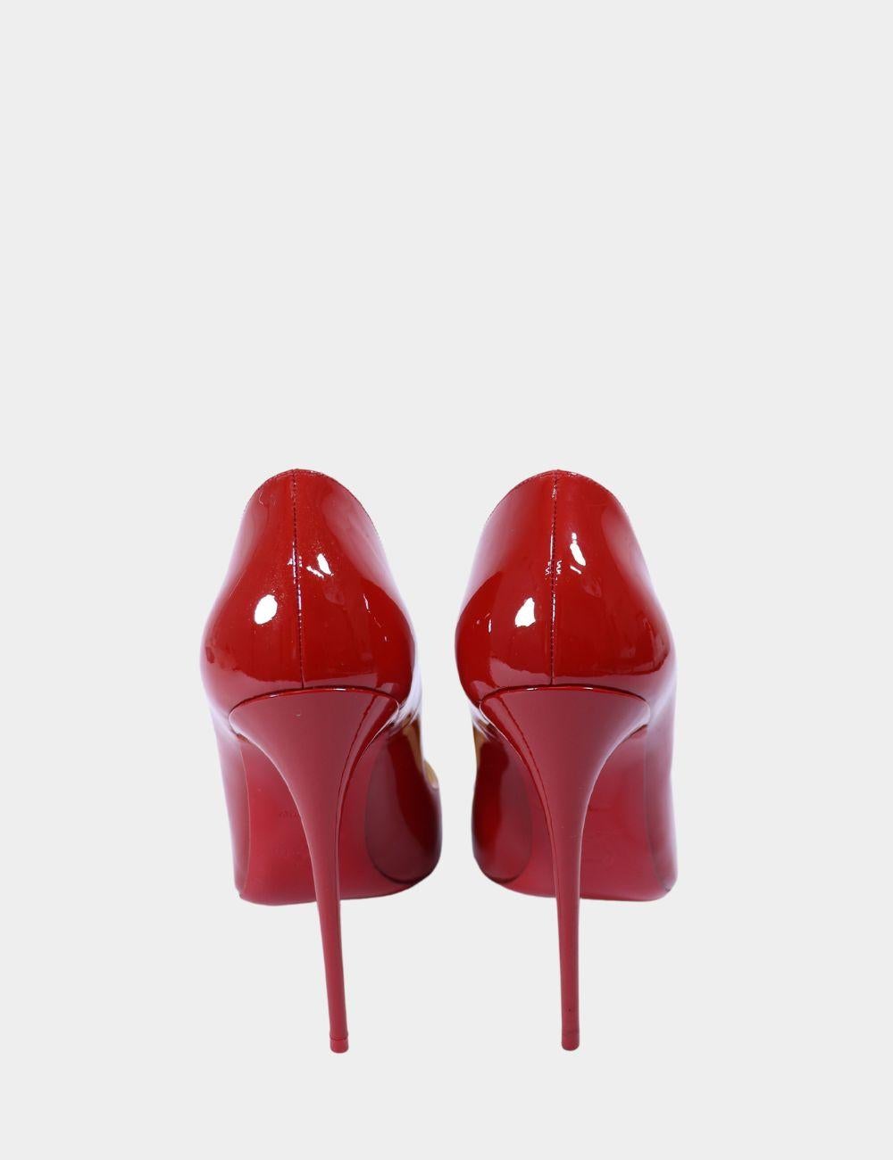 Rosso Christian Louboutin So Kate Pumps Taglia EU 40 in vendita