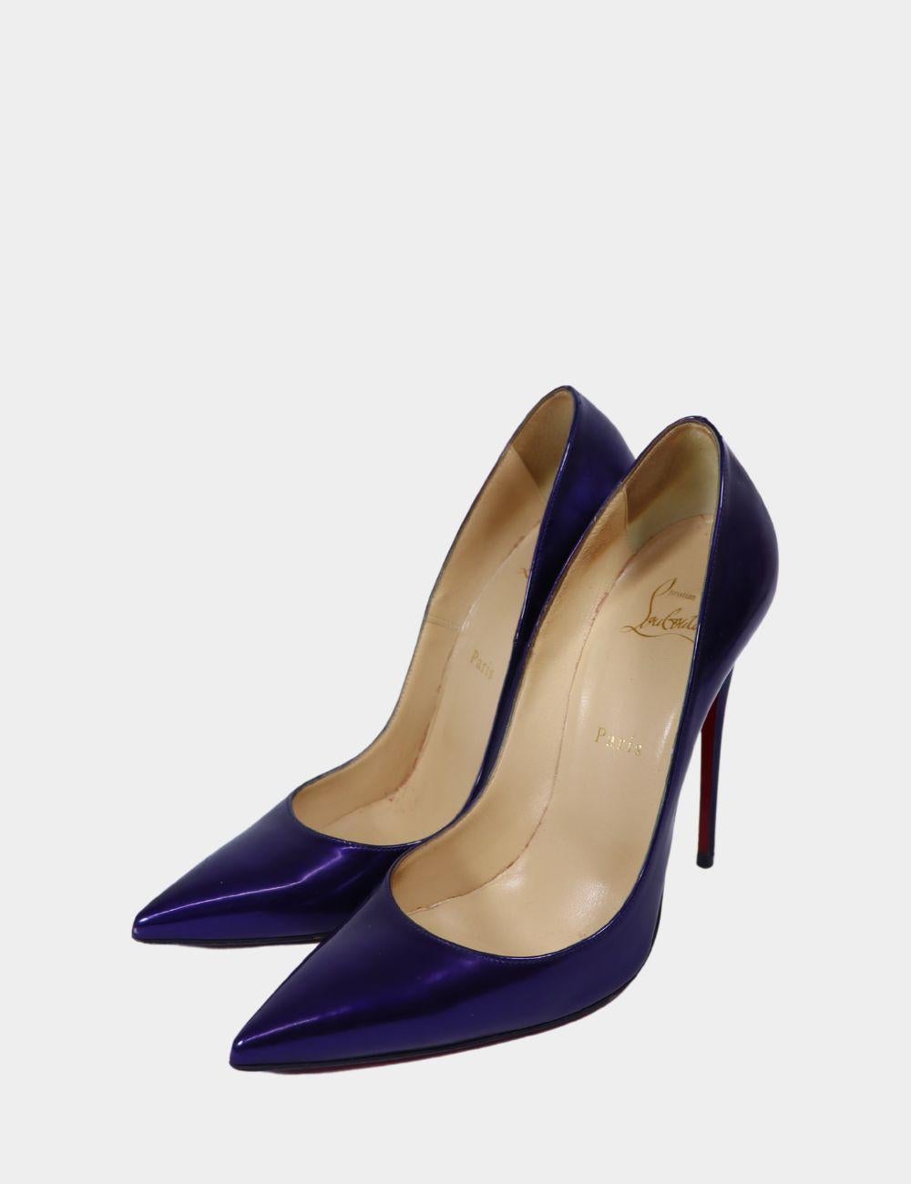 Viola Christian Louboutin So Kate Pumps Taglia EU 40 in vendita