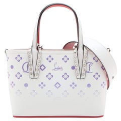 Christian Louboutin Borchie a spillo Cabata Mini in pelle × gomma Borsa a due vie