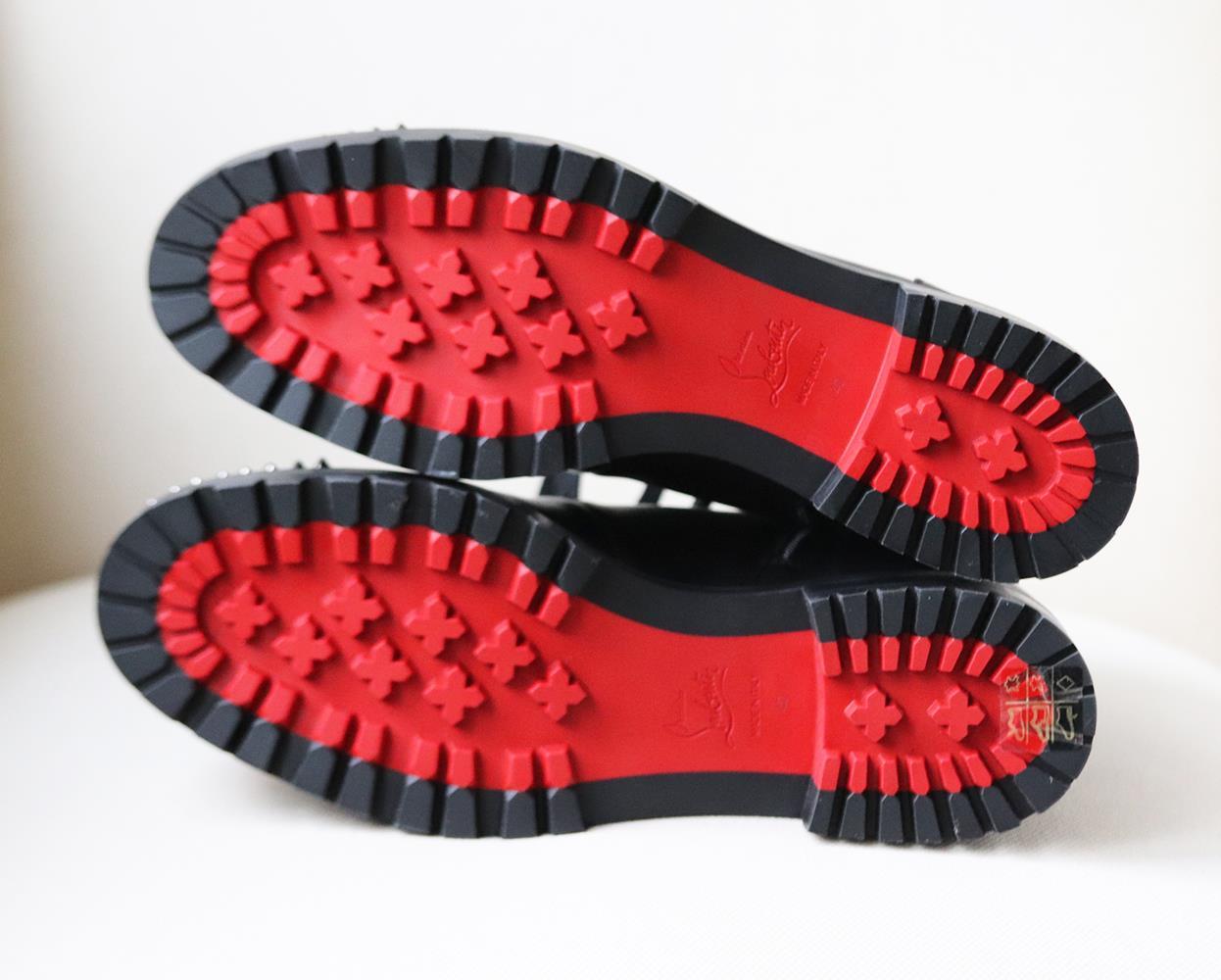 Christian Louboutin Stöckelschuhe aus Leder mit Spikes Damen
