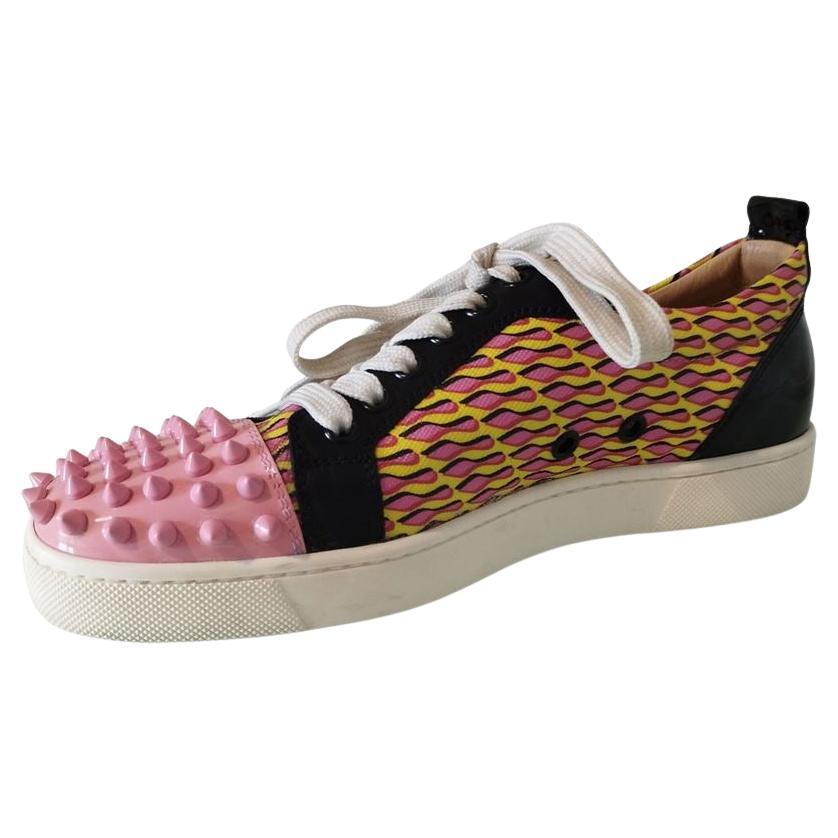Christian Louboutin Studded Sneakers size 37 1/2 For Sale
