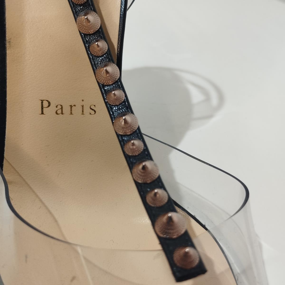 Donna Christian Louboutin Sandali con borchie IT 37, 5 in vendita