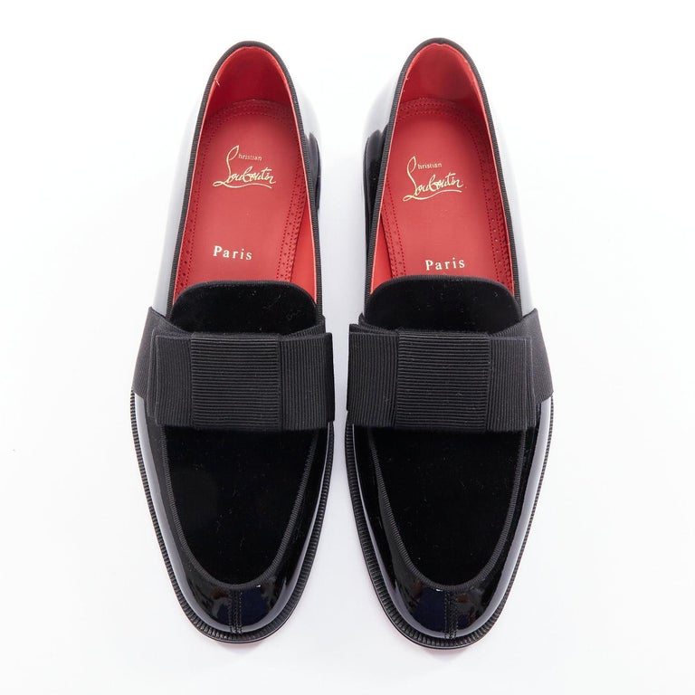 CHRISTIAN LOUBOUTIN Styleeto patent black bow tie dress  display picture 3
