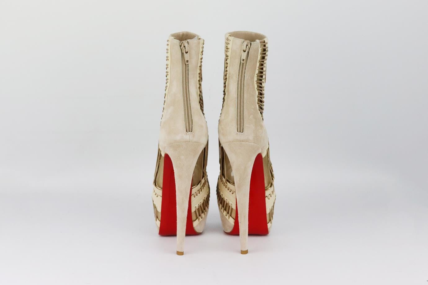 christian louboutin booties