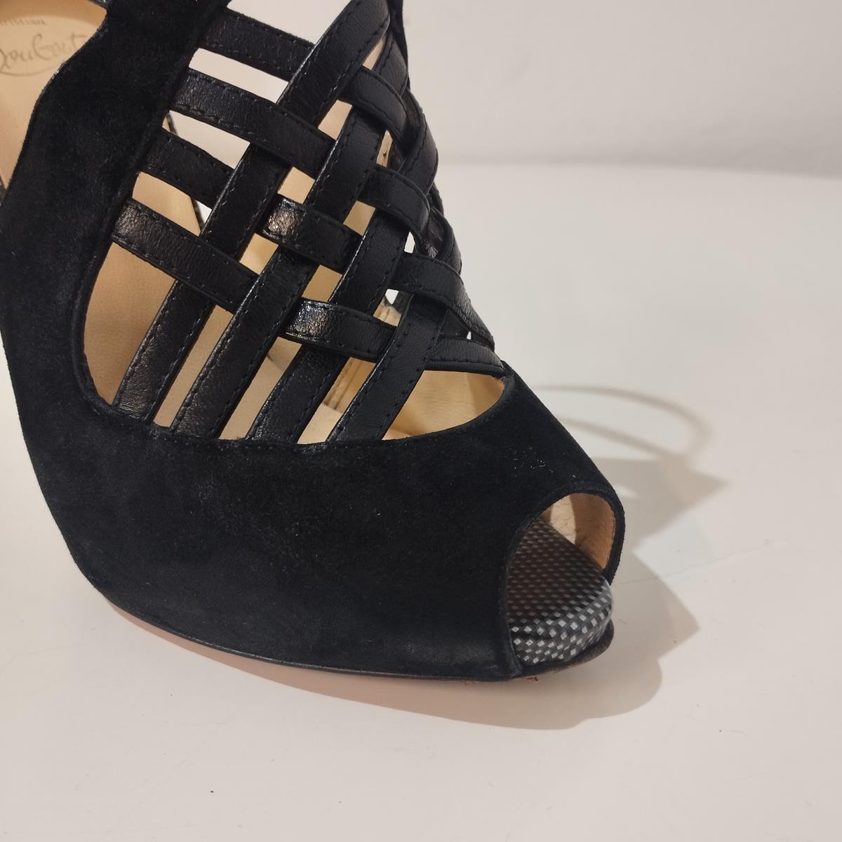 Noir Christian Louboutin - Taille IT 37, 5 en vente