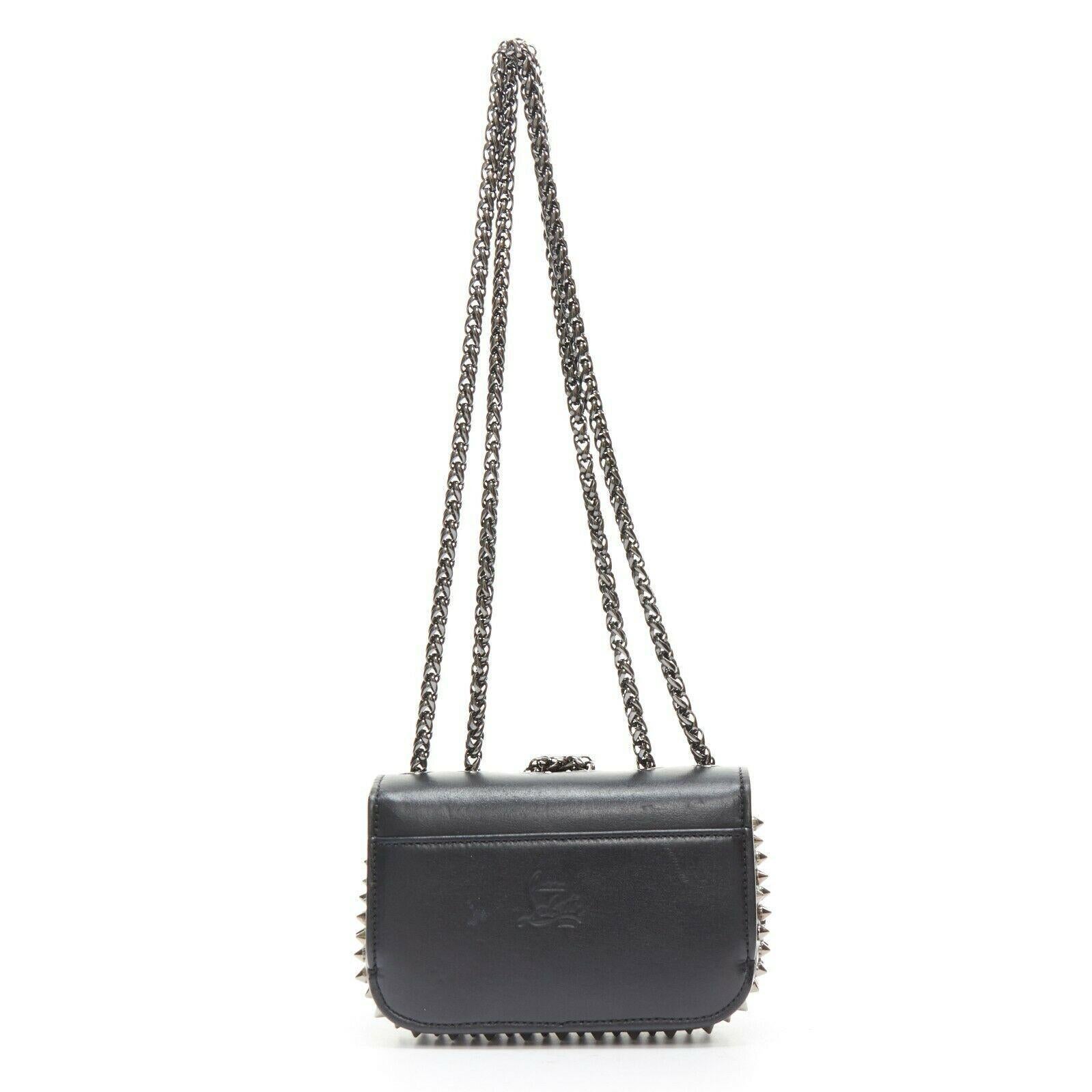 christian louboutin studded bag