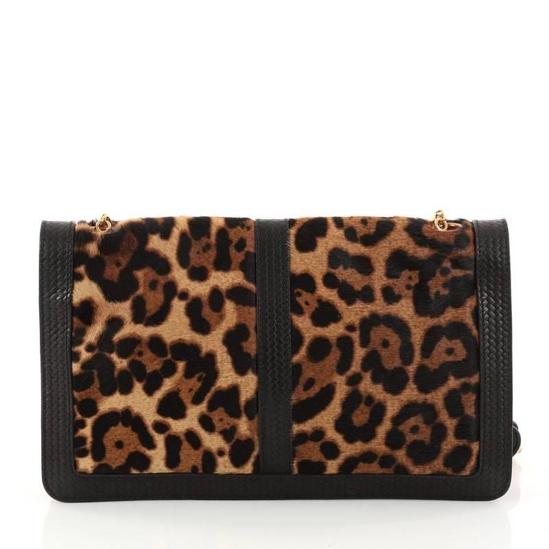 Christian Louboutin Sweet Charity Convertible Clutch Pony Hair Small  In Good Condition In NY, NY