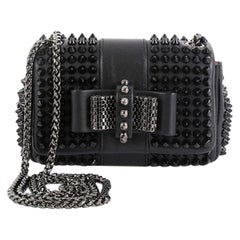 Christian Louboutin Sweet Charity Crossbody Bag Spiked Leather Baby