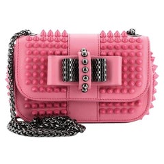 Christian Louboutin Sweet Charity Crossbody Bag Spiked Leather Baby