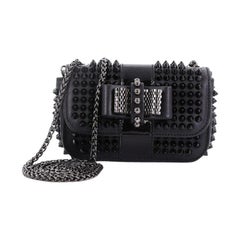 Christian Louboutin Sweet Charity Crossbody Bag Spiked Leather Mini