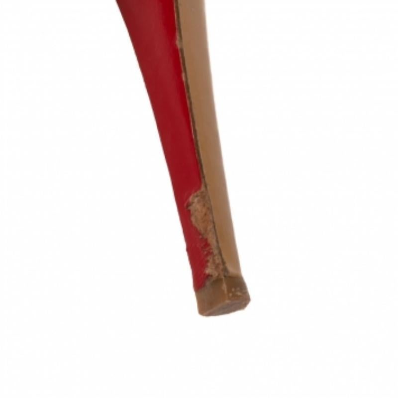 Christian Louboutin Tan Patent Leather Very Prive Pumps Size 39.5 en vente 2