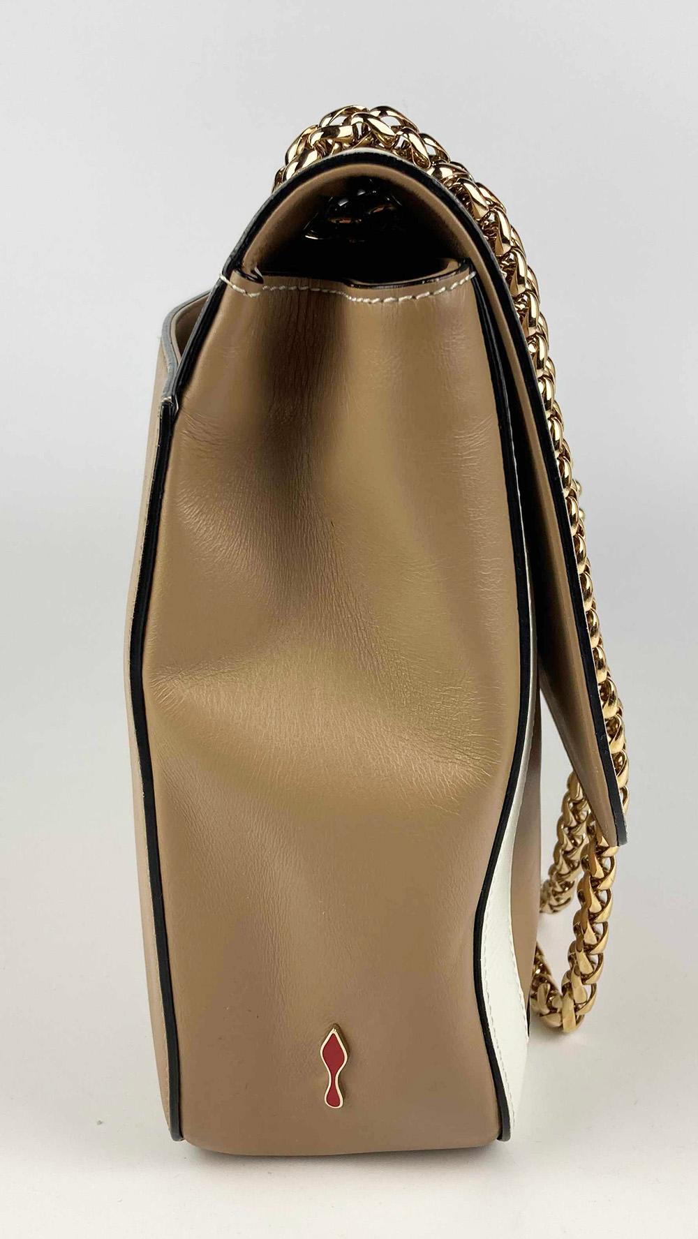 Marrone Christian Louboutin Borsa a tracolla Tan Sweet Charity in vendita